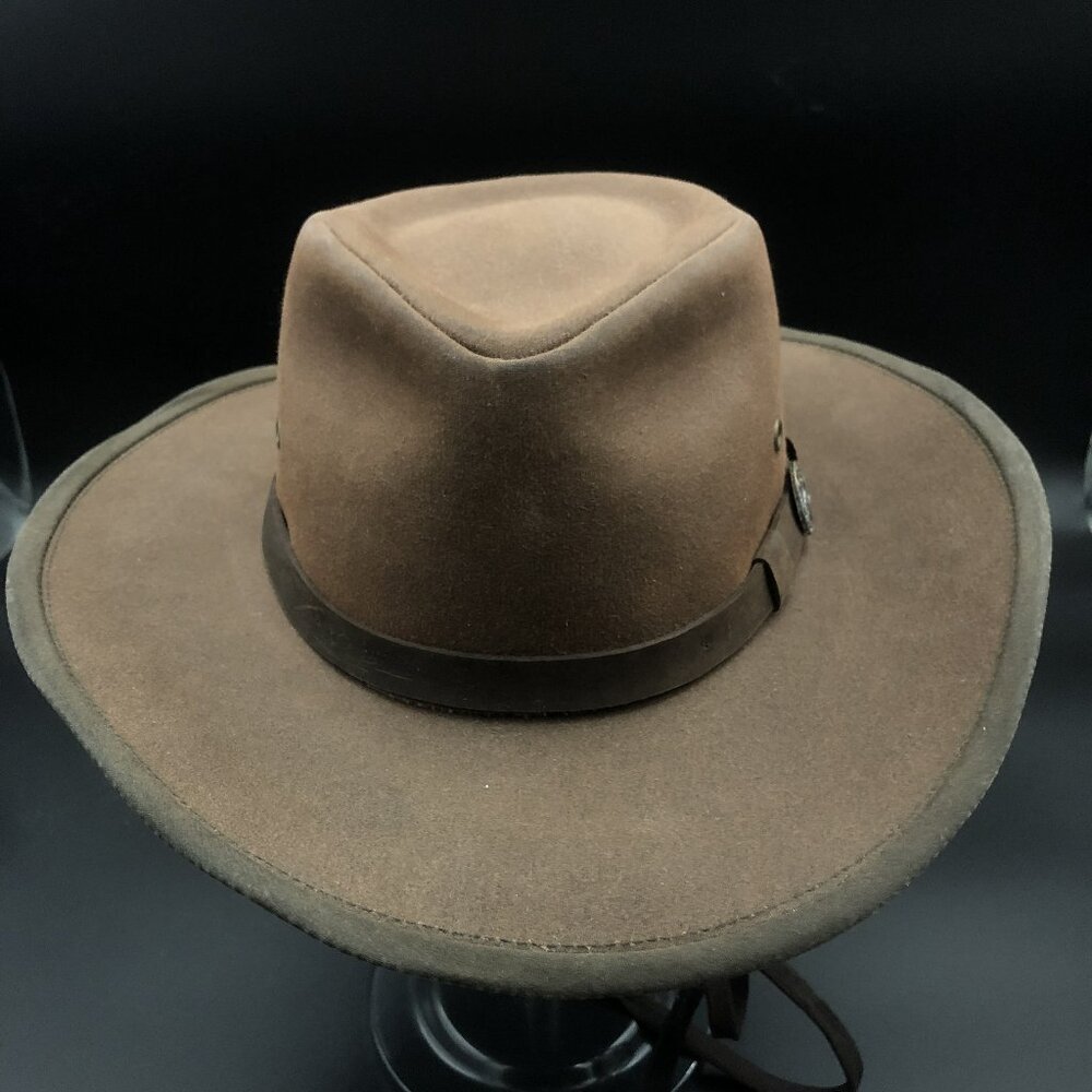 Outback Trading Co. Kodiak Oilskin Hat – Waterproof & UPF | Size M